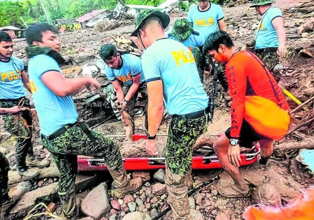 Egindo Marcos Inspeksi Di Provinsi Tanah Longsor Korban Tewas