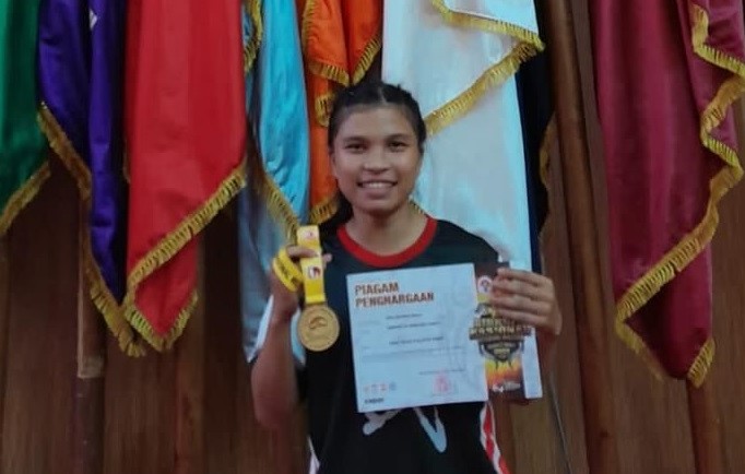 Egindo Rosa Malau Asal Samosir Ikuti Wushu Sea Games Di Kamboja