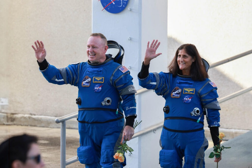 Astronot Butch Wilmore dan Suni Williams