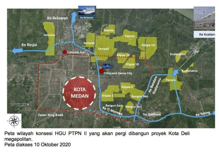 Proyek Kota Deli Megapolitan 

