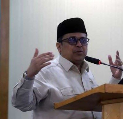 
Kepala Badan Penyelenggara Jaminan Produk Halal (BPJPH) Indonesia, Ahmad Haikal Hassan

