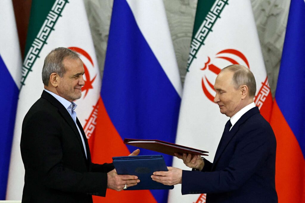 Menlu Iran Abbas Araghchi bertemu Putin