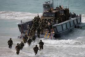 China pantau Latihan Militer AS