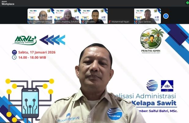 Saiful Bahri, MSc, praktisi digitalisasi administrasi dan Founder MySAP365, narasumber utama