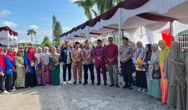 Indah Kiat Pulp & Paper Perawang menggelar UMKM Fest Ceria di Kecamatan Tualang, Kabupaten Siak