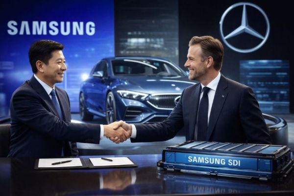 Samsung SDI sepakat pasok Baterai EV Mercedes-Benz