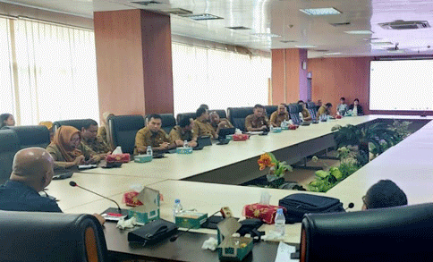 Rapat DPRD kota Medan pembahasan aset bersama Dinas SDABMBK Kota Medan, Pemko Medan