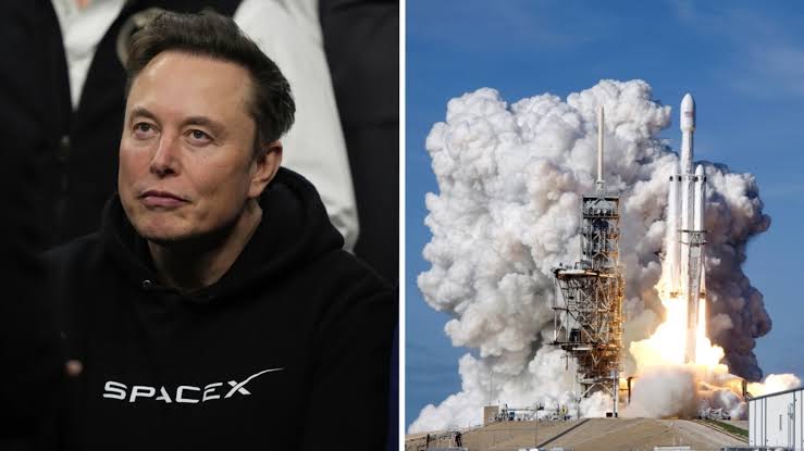 Elon Musk dengan SpaceX