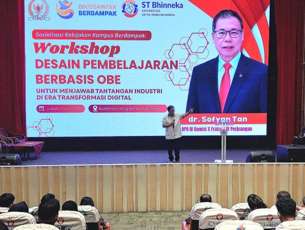 Sosialisasi Kebijakan Kampus Berdampak melalui Workshop Desain Pembelajaran Berbasis OBE