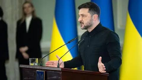 Presiden Ukraina Volodymyr Zelensky