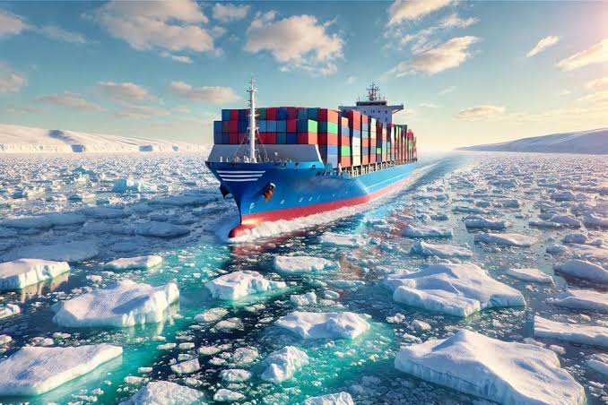Kapal Kontainer Korsel Uji Coba Jalur Arktik 