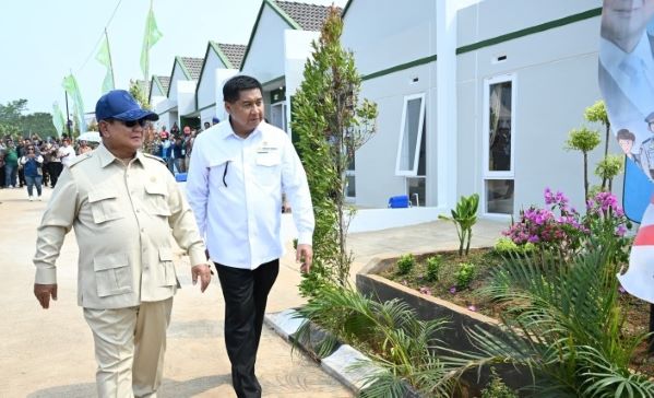 Peresmian KPR rumah subsidi