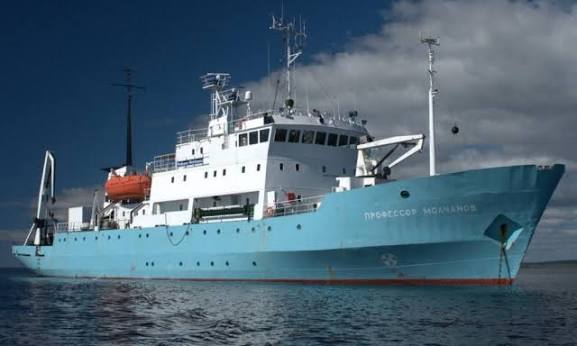 Kapal Professor Molchanov yang disita Norwegia