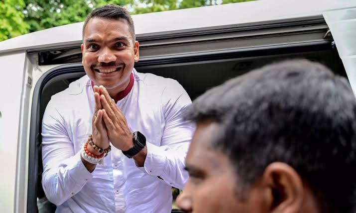 Namal Rajapaksa, putra mantan Presiden Mahinda Rajapaksa