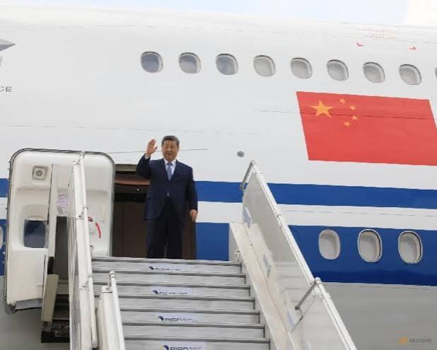 Presiden Xi Jinping tiba di India untuk KTT BRICS