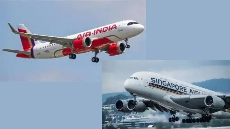 Singapore Airlines dan Air India