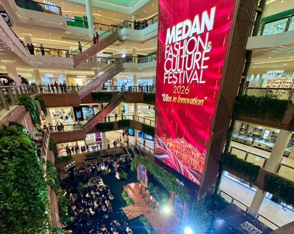 Medan Fashion & Culture Festival 2026 berlangsung pada 13 hingga18 Oktober 2026 di Main Atrium SUN Plaza