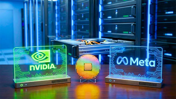 Nvidia kerja sama AI dengan Meta