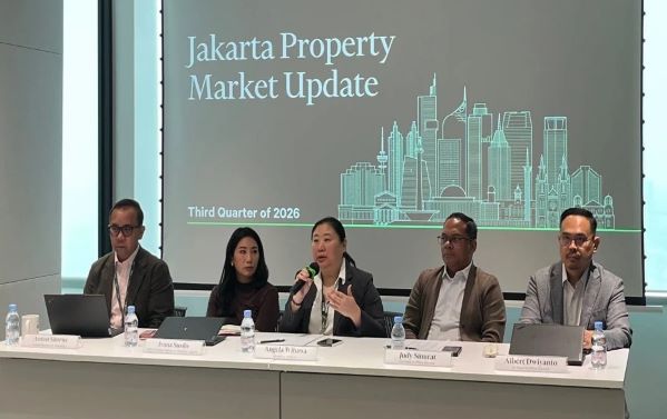 Paparan Jakarta Property Market Update Q3 2026 pada Rabu (28/10/2026) di Kantor CBRE Indonesia, Jakarta



