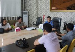 Pertemuan Kadis Koperasi dan UMKM Provinsi Sumut, Naslindo Sirait dengan Koperasi Keluarga Pers Indonesia (KPI)