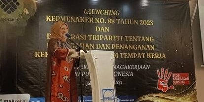 Kepmenaker) No 88 Tahun 2023 tentang Pedoman Pencegahan dan Pedoman kekerasan seksual di Tenaga Kerja