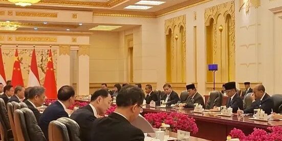 Prabowo pertemuan bilateral dengan Perdana Menteri Li Qiang. (Foto: Biro Pers Sekretariat Presiden)