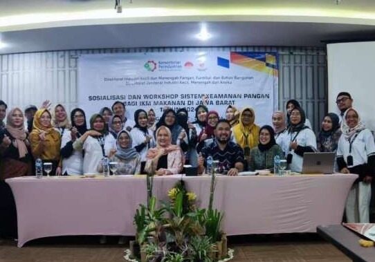 Ditjen IKMA memberikan fasilitas sertifikasi GMP dan HACCP bagi IKM Pangan

