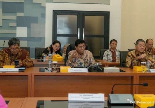 Ketua RCEP Industri Cooperation Committee (RICC) RRT Mr. Xiu Ningning dan delegasi pelaku bisnis RRT