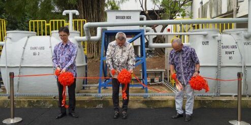 Kerjasama strategis UPER dengan PT Daiki Axis Indonesia, anak perusahaan dari Daiki Axis Co., Ltd. Jepang, menyediakan sistem Sewage Treatment Plant (STP) berbasis Johkasou