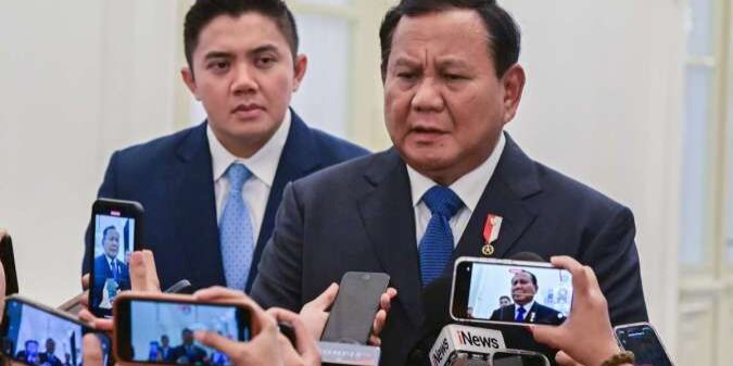 Presiden Prabowo Subianto di Istana Kepresidenan (Foto: Setneg/BPMI Setpres)

