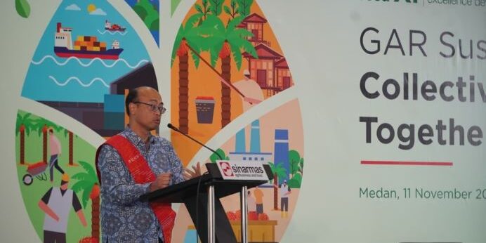 Ian Suwarganda membuka acara SMART SEED XI dengan tema “GAR’s Sustainability Journey: Collective for Impact, Together in Action,”