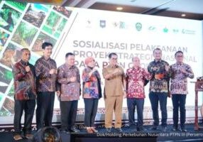 Kemendagri menggencarkan sosialisasi Proyek Strategis Nasional PT Perkebunan Nusantara Grup kepada Kepala Daerah di Kalimantan


