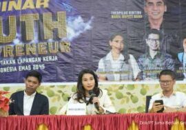 Seminar Youth Entrepreneur di Berastagi, Kabupaten Karo, Sumatera Utara

