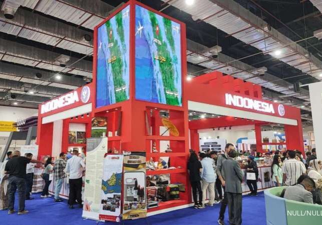 Kementerian Perdagangan menghadirkan Paviliun Indonesia pada Pameran Dagang Cafex Expo di International Exhibitions Center (EIEC), Kairo, Mesir