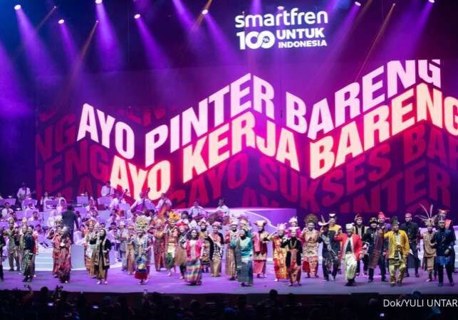 PT Smartfren Telecom Tbk menutup tahun 2023 menyelenggarakan pergelaran seni dan budaya


