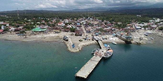 Ilustrasi, foto udara Kabupaten Sigi, Sulawesi Tengah. 