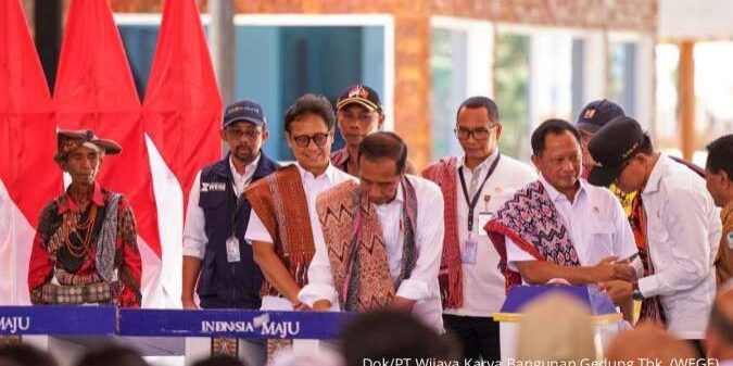 PLBN Napan di Nusa Tenggara Timur dan PLBN Jagoi Babang di Kalimantan Barat diresmikan Jokowi