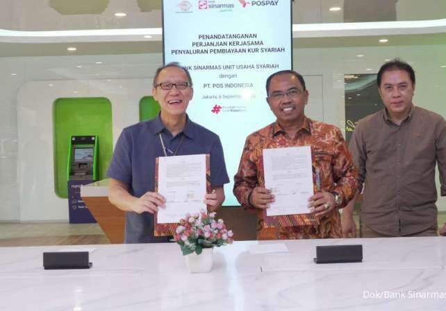 UUS Bank Sinarmas Jalin Kerjasama dengan POS Indonesia

