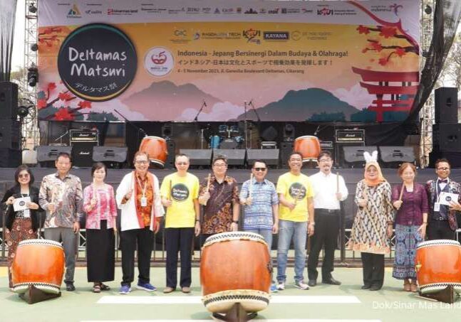 Pembukaan Festival Deltamas Matsuri pada 4-5 November 2023 di Lapangan Samping Marketing Office Kota Deltamas
