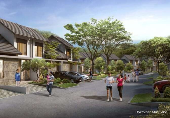  Cluster Woodchester, hunian dua lantai ditawarkan dua tipe yaitu 89/98 dan tipe 68/84