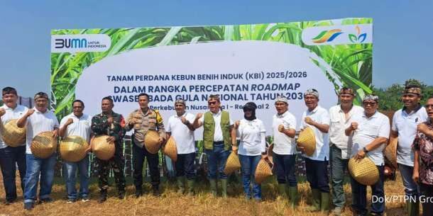 Holding Perkebunan Nusantara PTPN III mengakselerasi target swasembada gula nasional pada tahun 2028