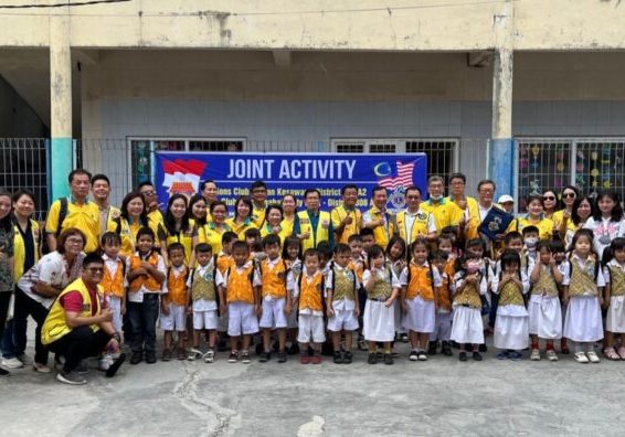 Lions Club Kesawan dan Lions Malaysia Baksos Bersama