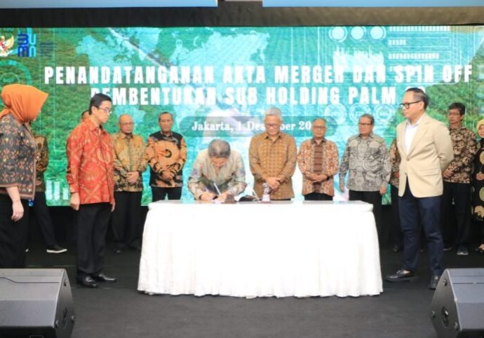 Sub-Holding Palmco dan Supportingco Resmi Terbentuk