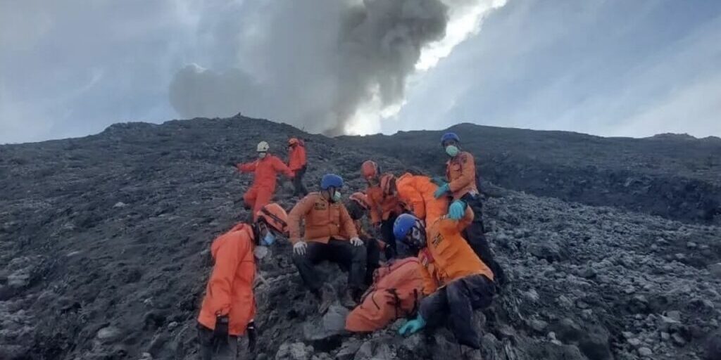 Erupsi Gunung Marapi (Foto: dok BNPB)