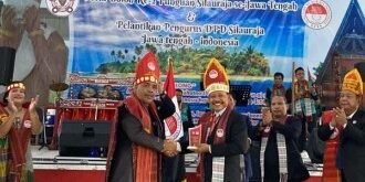 Pelantikan pengurus DPD Punguan Silauraja Indonesia Jawa Tengah di Sukoharjo, Solo