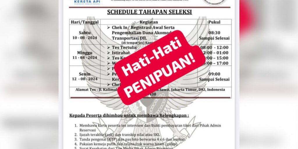 Modus Penipuan Undangan Lowker