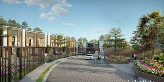 Klaster Tanakayu Chava yang dikembangkan Sinar Mas Land di BSD City

