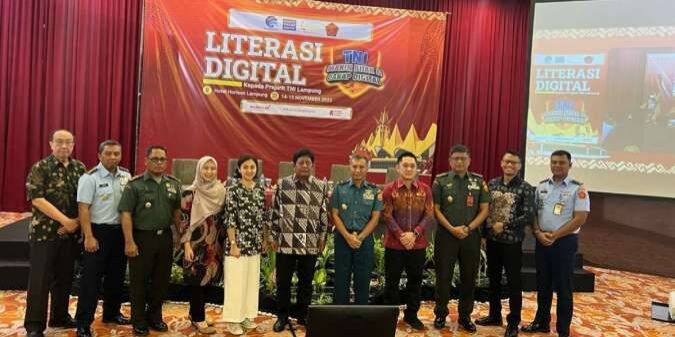 Kegiatan Literasi Digital Pemerintahan kepada Prajurit TNI 

