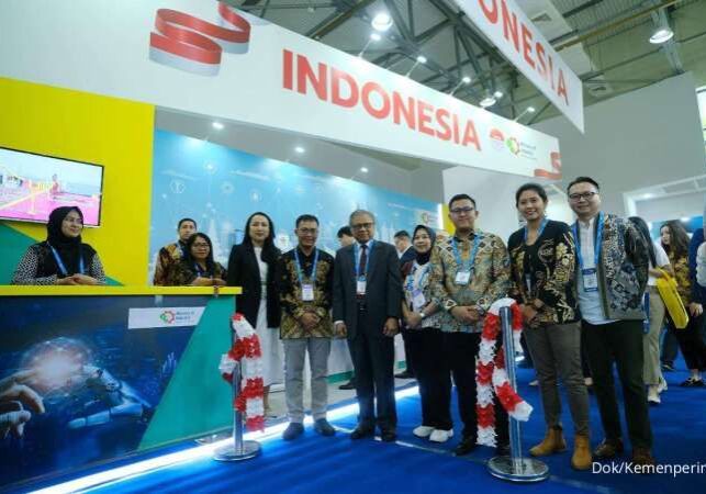 Paviliun Indonesia di pameran The 17th International Exhibition Energy, Energy Saving, Nuclear Energy, Alternative Energy Sources atau POWER Uzbekistan 2024 di Tashkent, Uzbekistan

