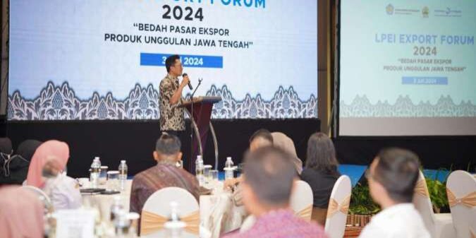 Pertemuan dengan eksportir dalam acara LPEI Export Forum 2024